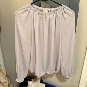 LOFT Soft Lavender Blouse